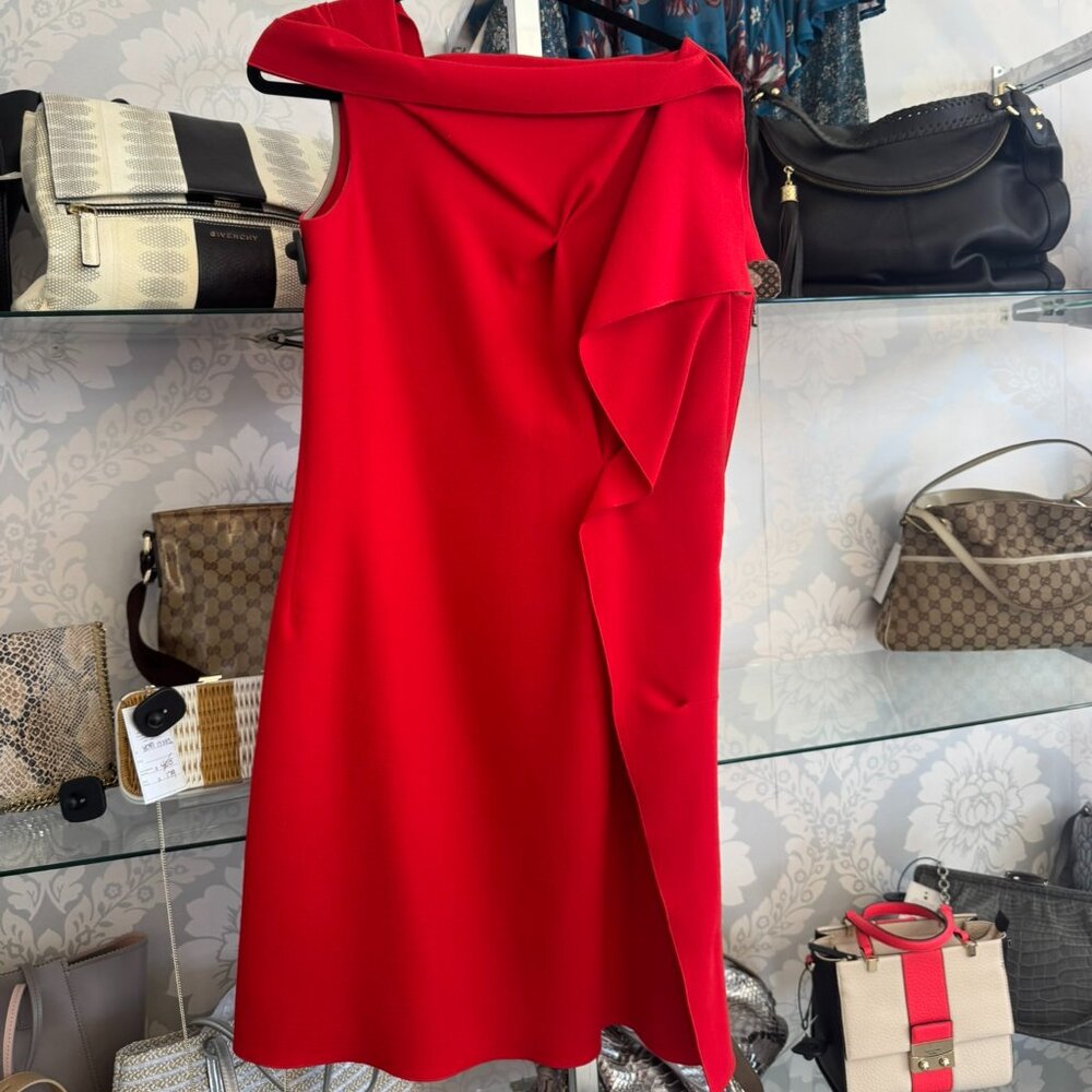Roland Mouret Red Dress - Size 10